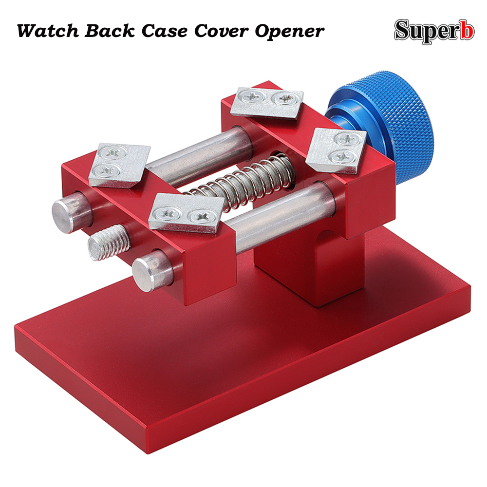 Watchmaker Repair Tool Kit Case Opener - Werkbank Opener voor de achterkant van