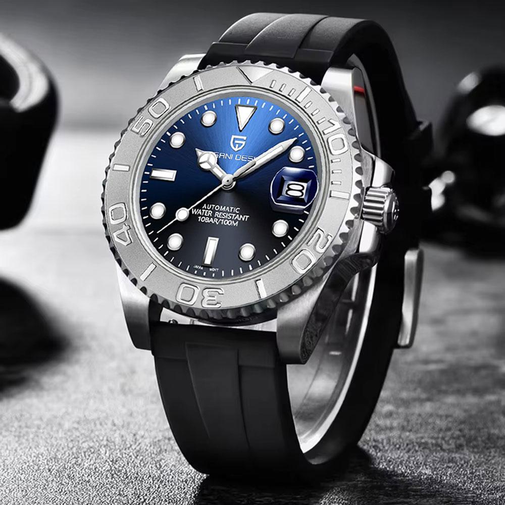 Men Mechanical Watch Sapphire Crystal - PAGANI DESIGN Nieuwe Automatische Herenhorloge Saffierglas