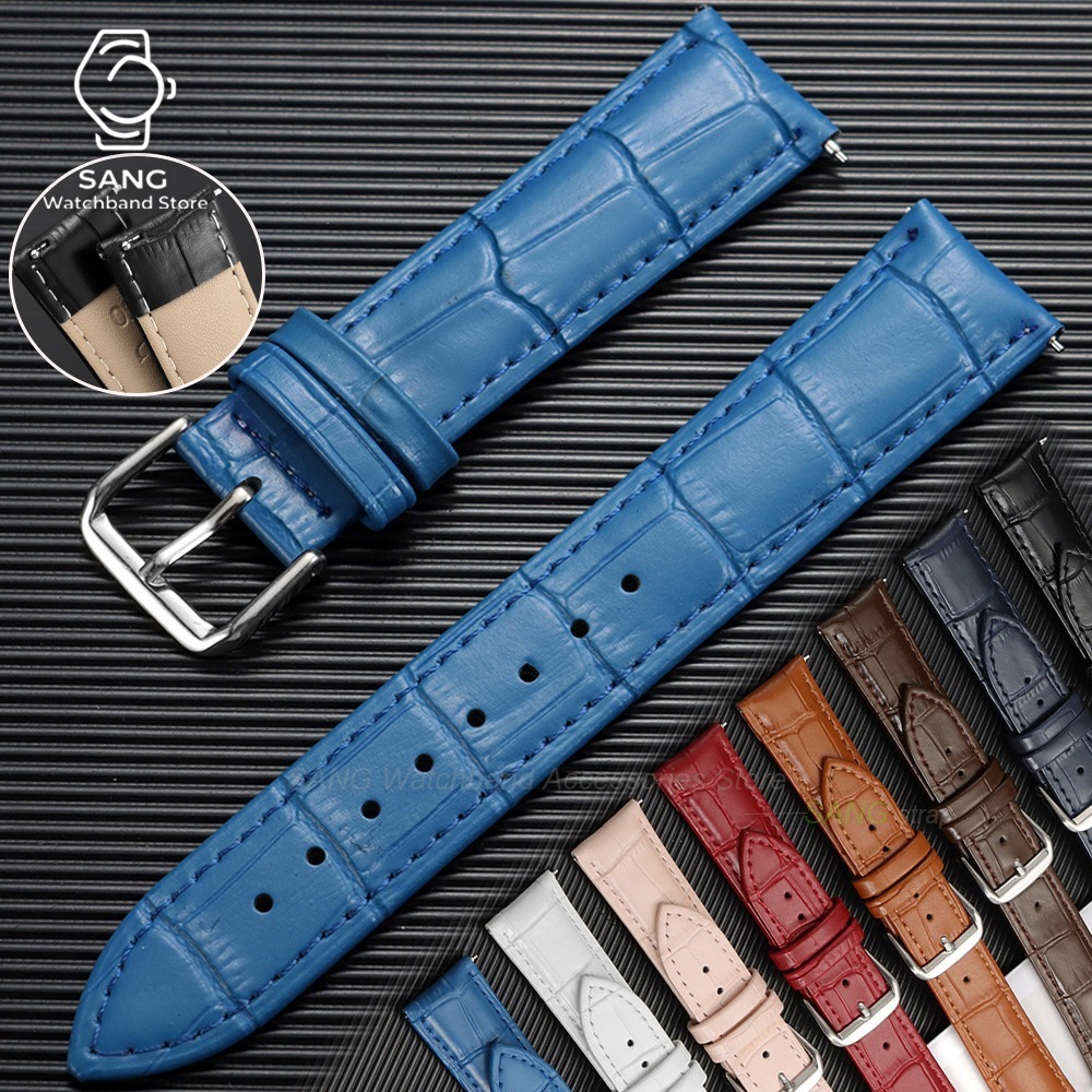 Leather Watch Strap Quick Release 20Mm 22Mm - 12mm 14mm 15mm 16mm 17mm 18mm