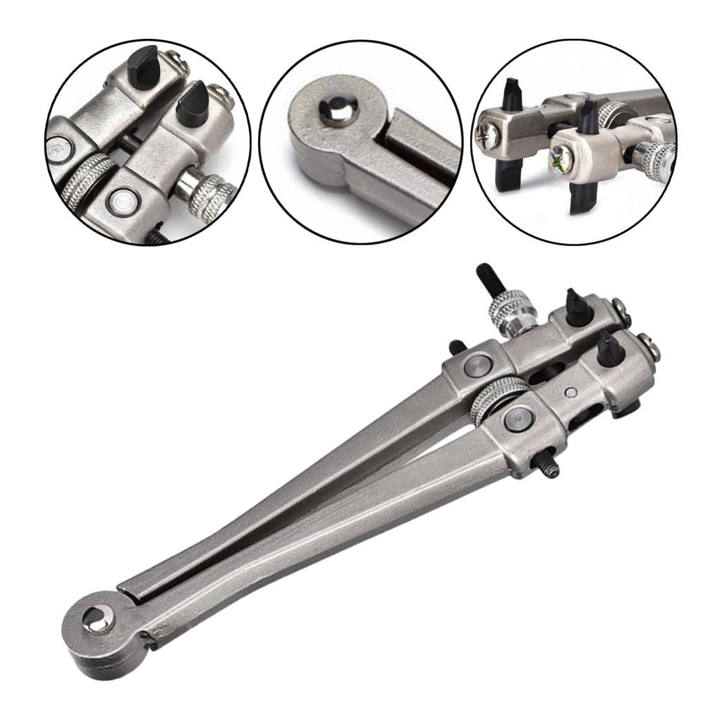 Watchmaker Repair Tool Kit Case Opener - V-vorm horloge achterkant verwijderaar stalen horloge
