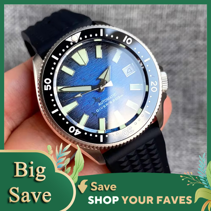 Automatic Dive Watch 200M Nh35 Movement - 37 mm Tandorio 200 m duiken