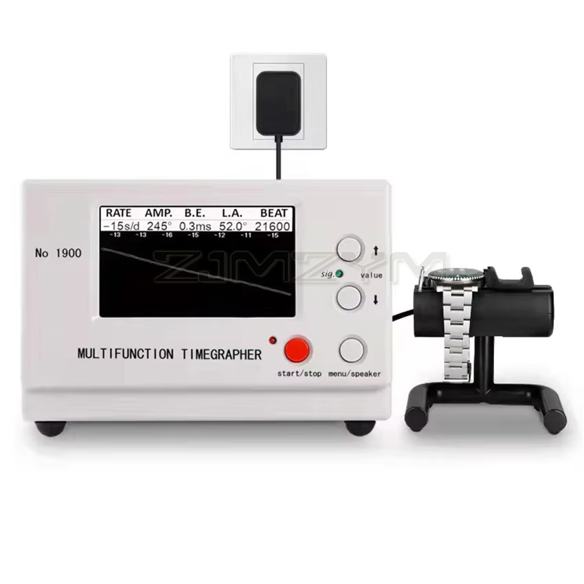 Timegrapher Watch Calibration Timing Machine - Weishi Geen. 1900 Timegrapher Mechanisch Horloge