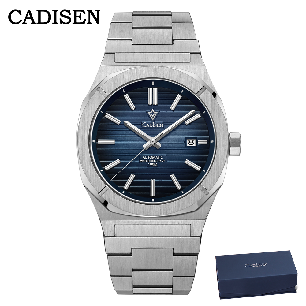 Men Mechanical Watch Sapphire Crystal - CADISEN 2026 Duikhorloge Saffier MIYOTA 8215