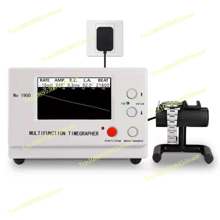 Timegrapher Watch Calibration Timing Machine - Weishi NO. 1900 Timegrapher Mechanisch Horloge