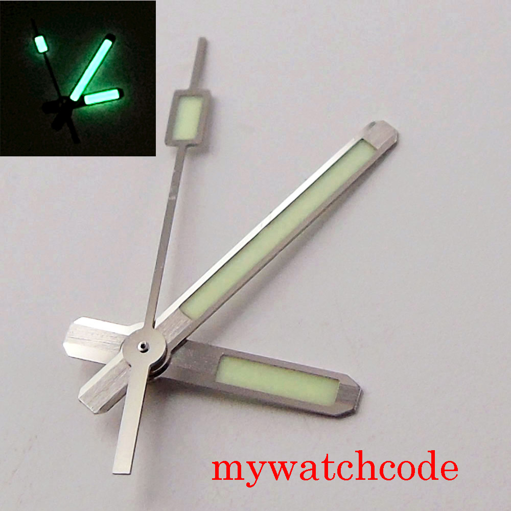 Watch Hands Set Luminous Replacement Nh35 - 62mas Stijl Stereoscopisch Horloge Handen Set