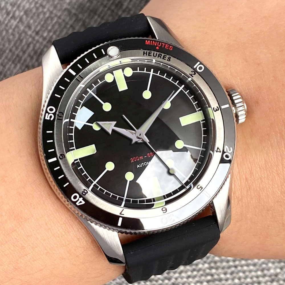 Retro Groen Lumen Heren Duikho - Automatic Dive Watch 200M Nh35 Movement recensie en prijs