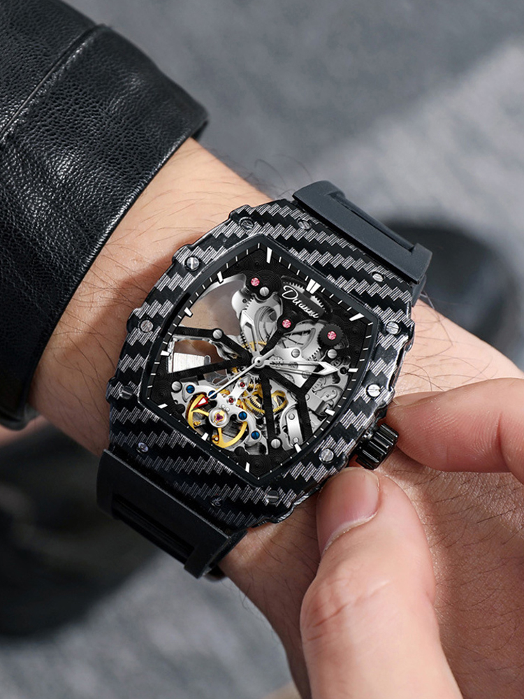 Topmerk Luxe Mode Tourbillon H - Skeleton Automatic Watch Luxury Tourbillon recensie en prijs