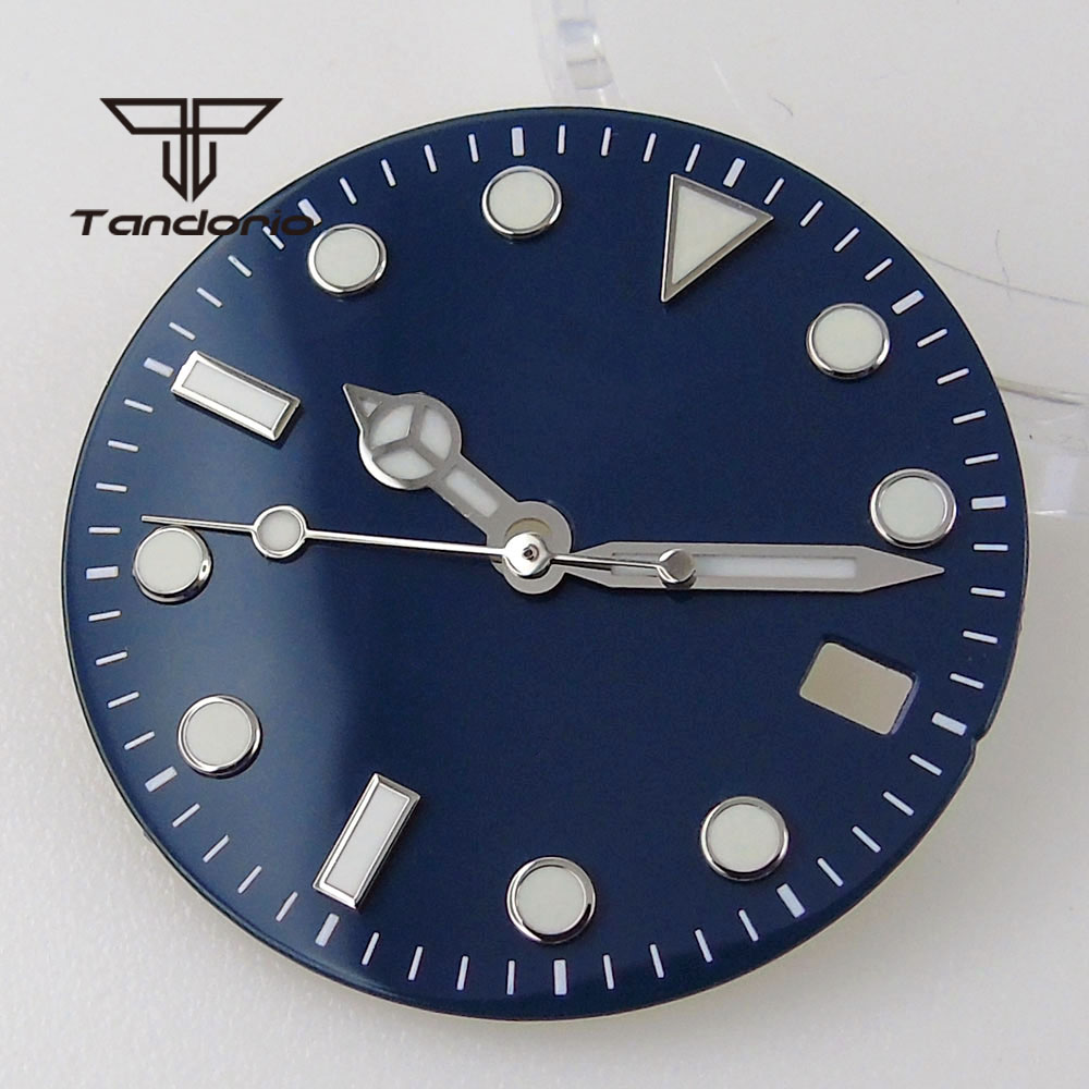 29mm Donkerblauw/Oranje/Geel W - Watch Hands Set Luminous Replacement Nh35 recensie en prijs