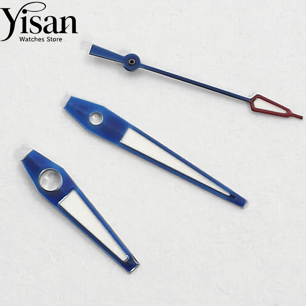 Yisan Nieuwe Blauwe Wijzers Se - Watch Hands Set Luminous Replacement Nh35 recensie en prijs