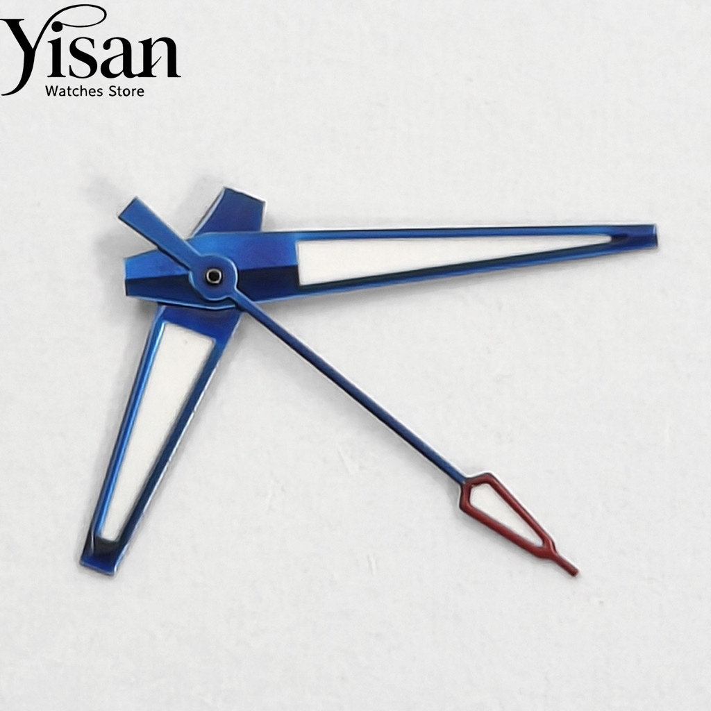 Yisan Nieuwe Blauwe Wijzers Se - Watch Hands Set Luminous Replacement Nh35 recensie en prijs