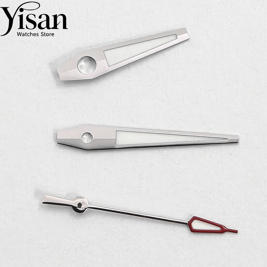 Yisan Nieuwe Zilveren Wijzers  - Watch Hands Set Luminous Replacement Nh35 recensie en prijs