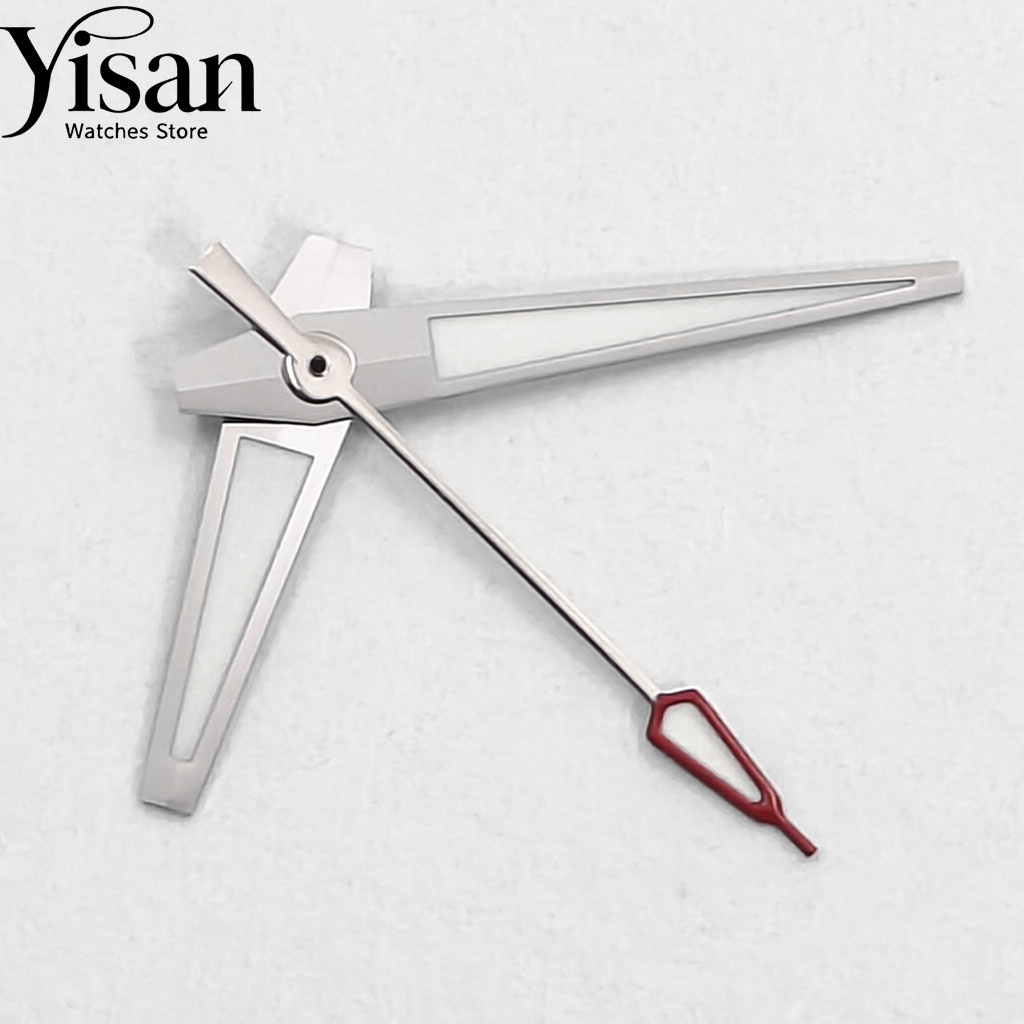 Yisan Nieuwe Zilveren Wijzers  - Watch Hands Set Luminous Replacement Nh35 recensie en prijs