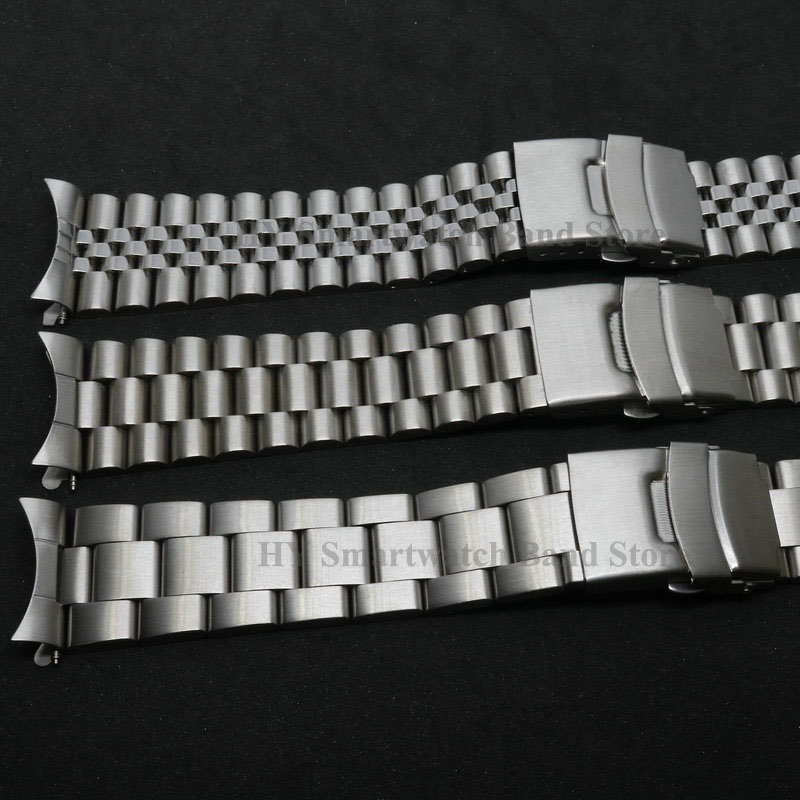 Solide roestvrijstalen armband - Solid Stainless Steel Watch Bracelet Jubilee recensie en prijs