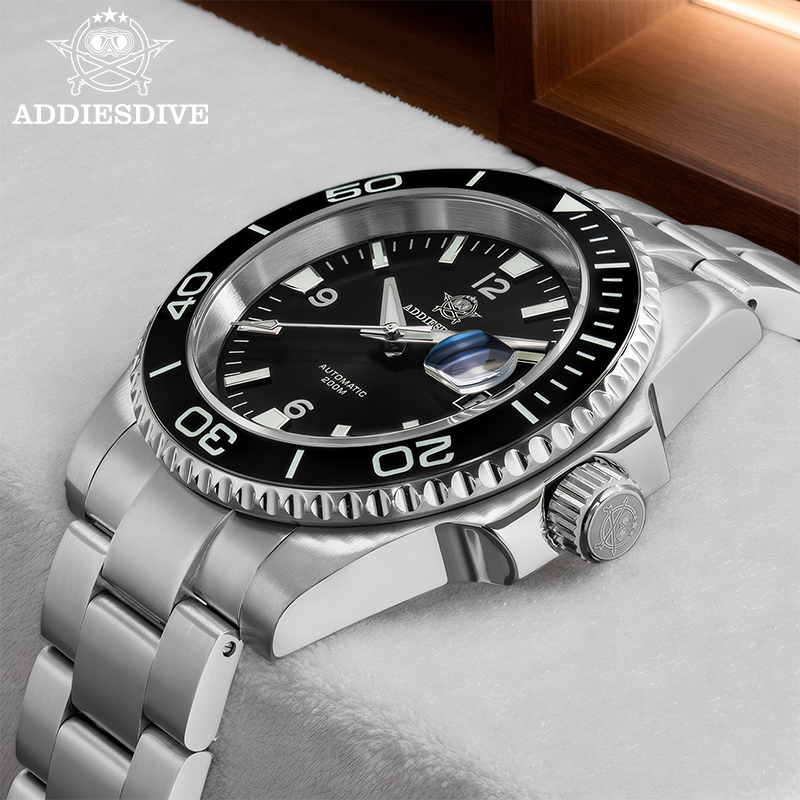 Addiesdive Nieuw Duikcadeauhor - Men Mechanical Watch Sapphire Crystal recensie en prijs