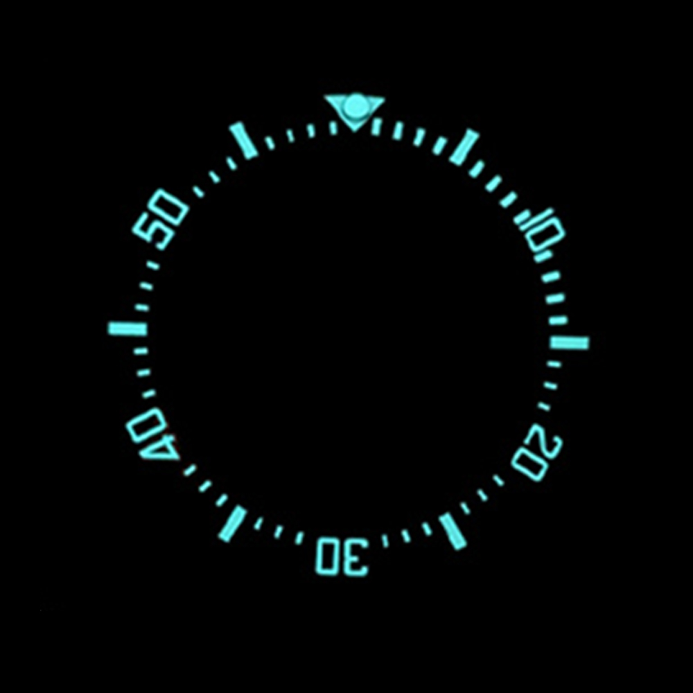 Blauwe Lichtgevende 40x31.5mm  - Watch Bezel Insert Ceramic Luminous recensie en prijs