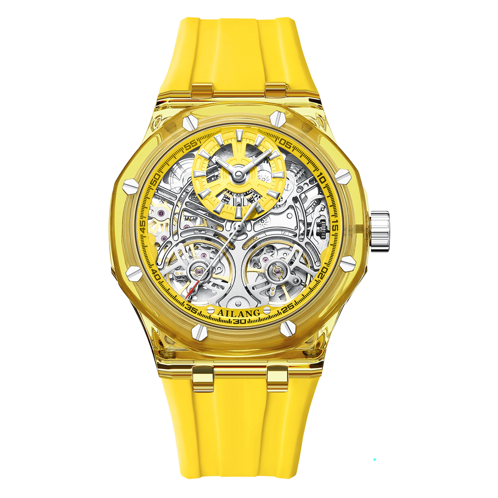 Dubbel Tourbillon Design Luxe  - Skeleton Automatic Watch Luxury Tourbillon recensie en prijs
