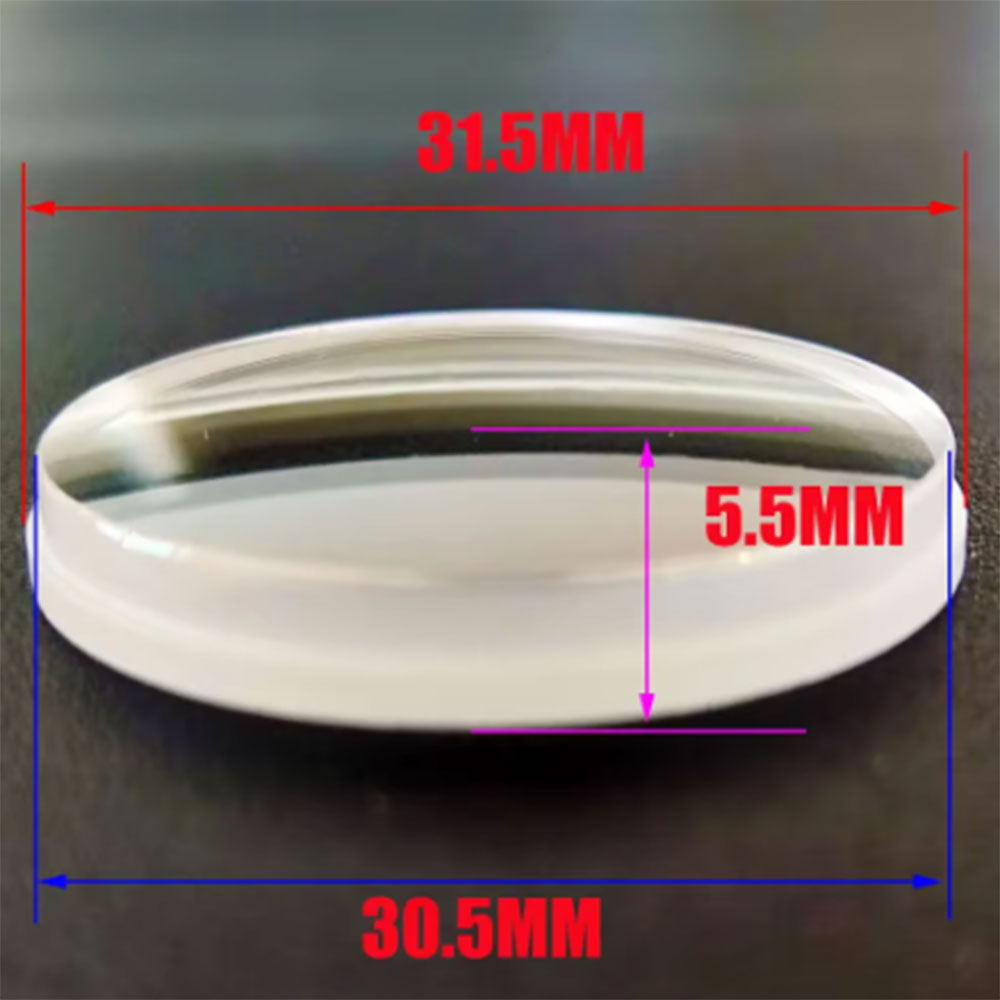 31,5 MM * 5,5 MM saffierglas-t - Sapphire Watch Crystal Double Domed recensie en prijs