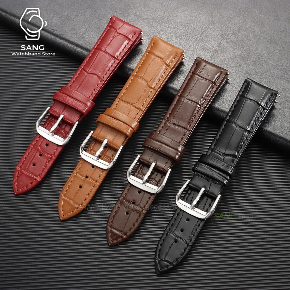 12mm 14mm 15mm 16mm 17mm 18mm  - Leather Watch Strap Quick Release 20Mm 22Mm recensie en prijs