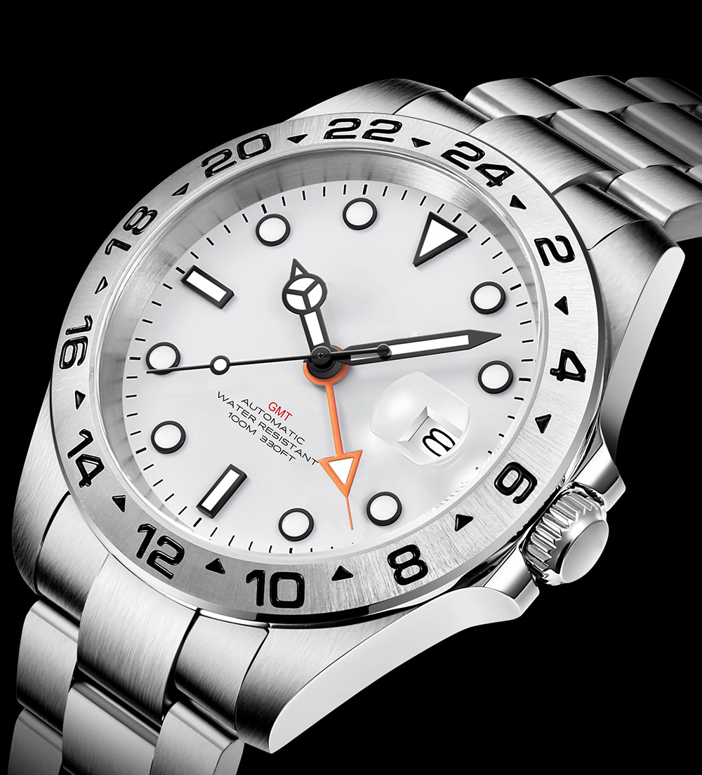 Aangepaste luxe 39 mm NH34 aut - Men Mechanical Watch Sapphire Crystal recensie en prijs