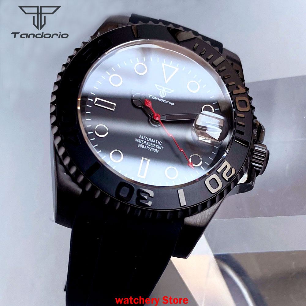 Nieuwe collectie Tandorio voll - Automatic Dive Watch 200M Nh35 Movement recensie en prijs