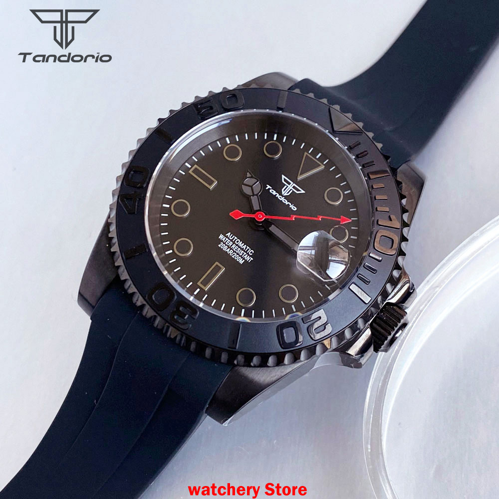 Nieuwe collectie Tandorio voll - Automatic Dive Watch 200M Nh35 Movement recensie en prijs