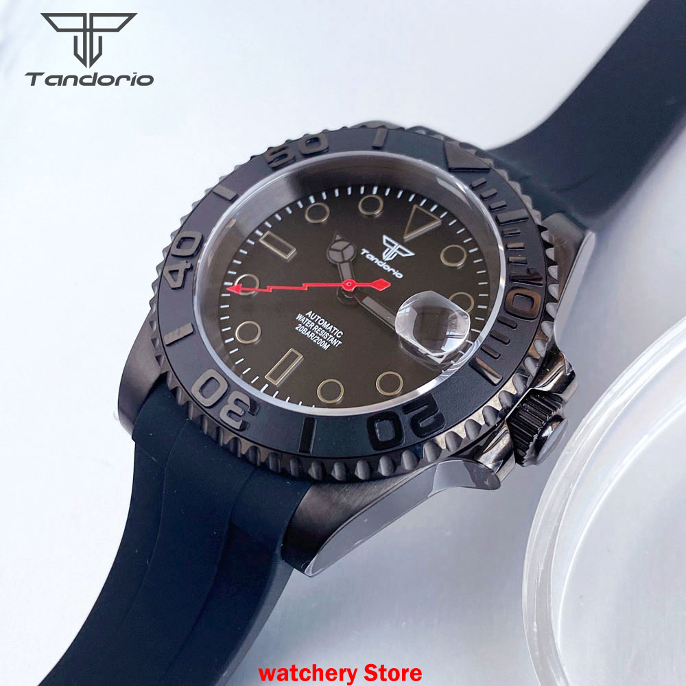 Nieuwe collectie Tandorio voll - Automatic Dive Watch 200M Nh35 Movement recensie en prijs