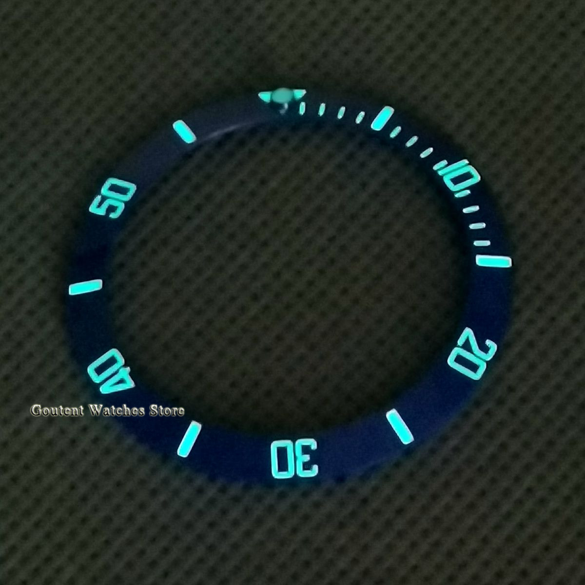Nieuwe 38Mm Super Blauw Lichtg - Watch Bezel Insert Ceramic Luminous recensie en prijs