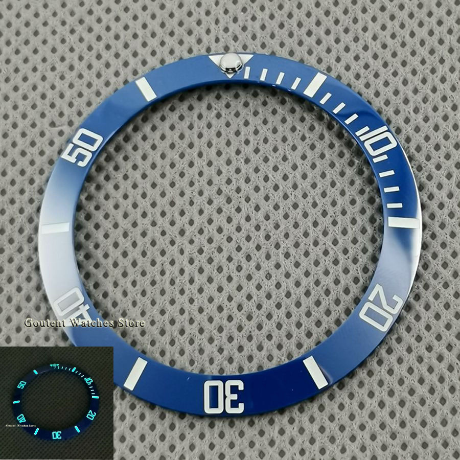 Nieuwe 38Mm Super Blauw Lichtg - Watch Bezel Insert Ceramic Luminous recensie en prijs