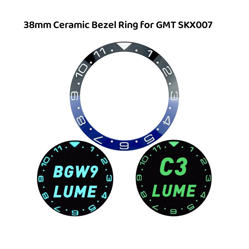 Horlogeonderdelen 38mm*31.6mm  - Watch Bezel Insert Ceramic Luminous recensie en prijs