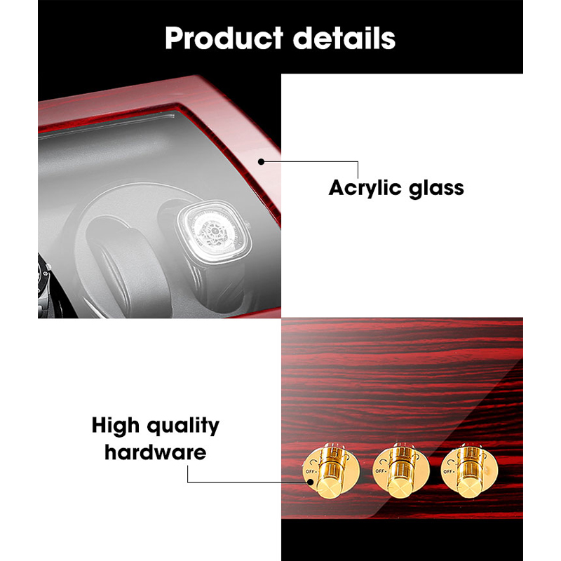 MELANCY Luxe 6+7 automatische  - Watch Winder Automatic Dual Watch Box recensie en prijs