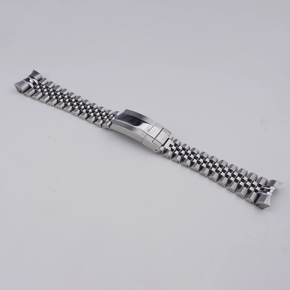 Rolamy 22mm Jubilee Horlogeban - Solid Stainless Steel Watch Bracelet Jubilee recensie en prijs