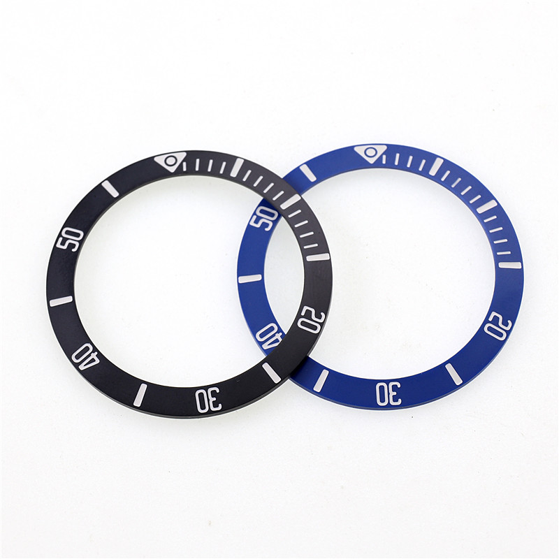 Luxe 40 mm matzwart blauw kera - Watch Bezel Insert Ceramic Luminous recensie en prijs