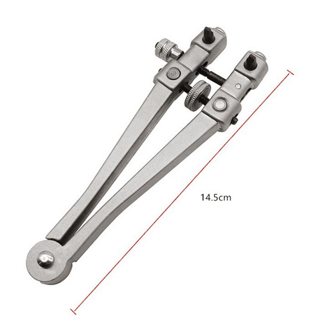 V-vorm horloge achterkant verw - Watchmaker Repair Tool Kit Case Opener recensie en prijs