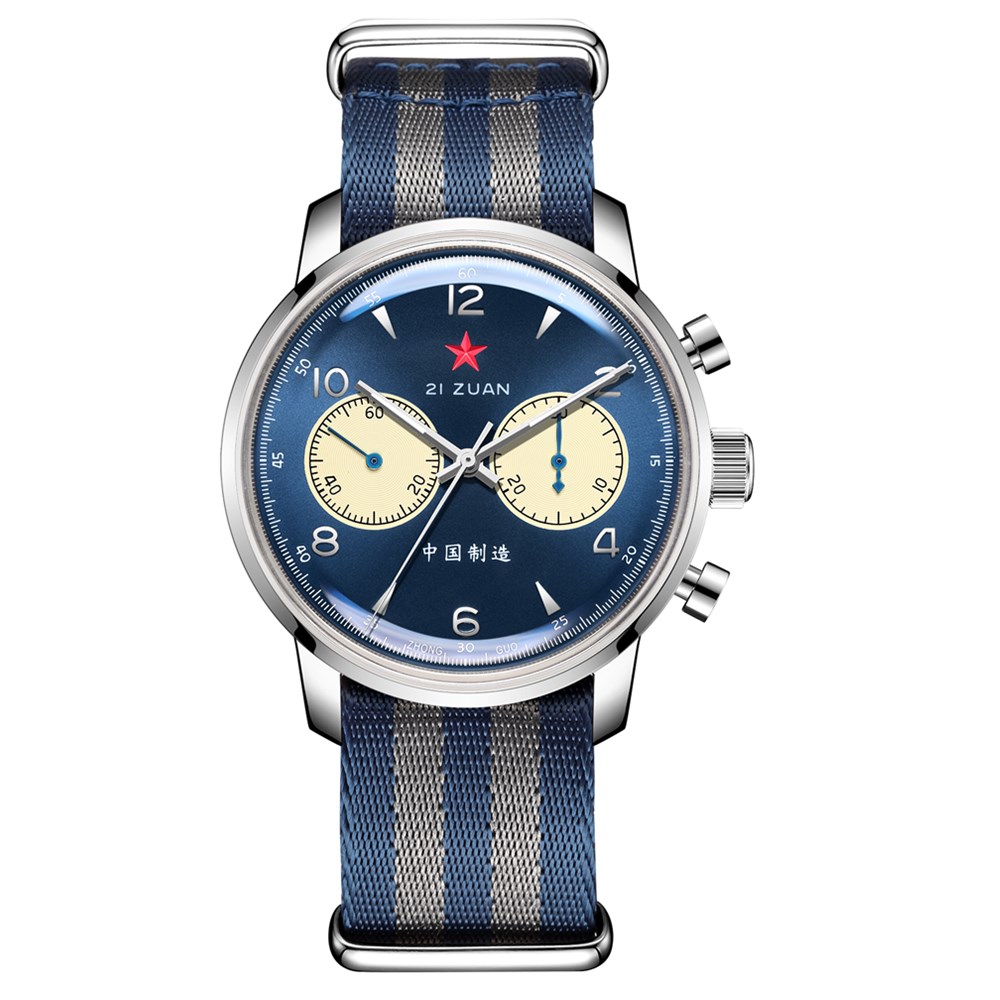 SEAKOSS 42 mm chronograaf here - Chronograph Mechanical Watch Seagull 1963 recensie en prijs