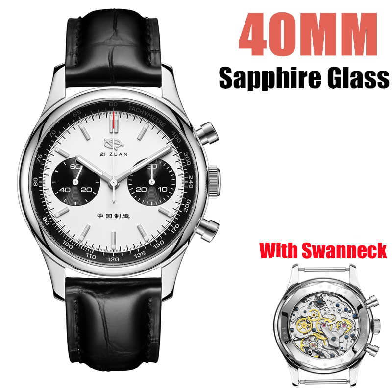 SEAKOSS 1963 Panda Chronograaf - Chronograph Mechanical Watch Seagull 1963 recensie en prijs