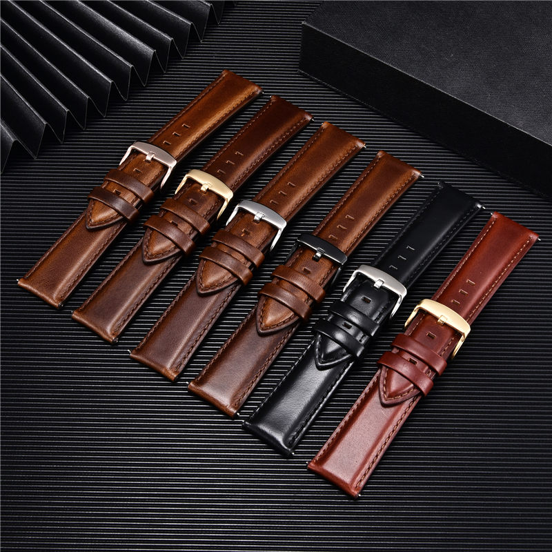 Hoge Kwaliteit Lederen Horloge - Leather Watch Strap Quick Release 20Mm 22Mm recensie en prijs
