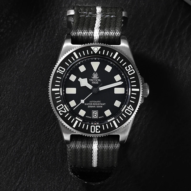 Tactische Kikker Titanium Horl - Automatic Dive Watch 200M Nh35 Movement recensie en prijs
