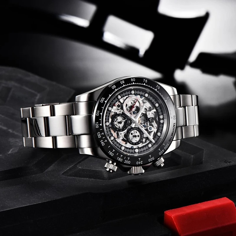 PAGANI DESIGN 1653: skeletmode - Men Mechanical Watch Sapphire Crystal recensie en prijs