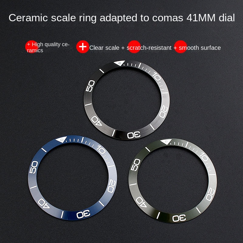 Blauw Groen Zwart Lichtgevende - Watch Bezel Insert Ceramic Luminous recensie en prijs