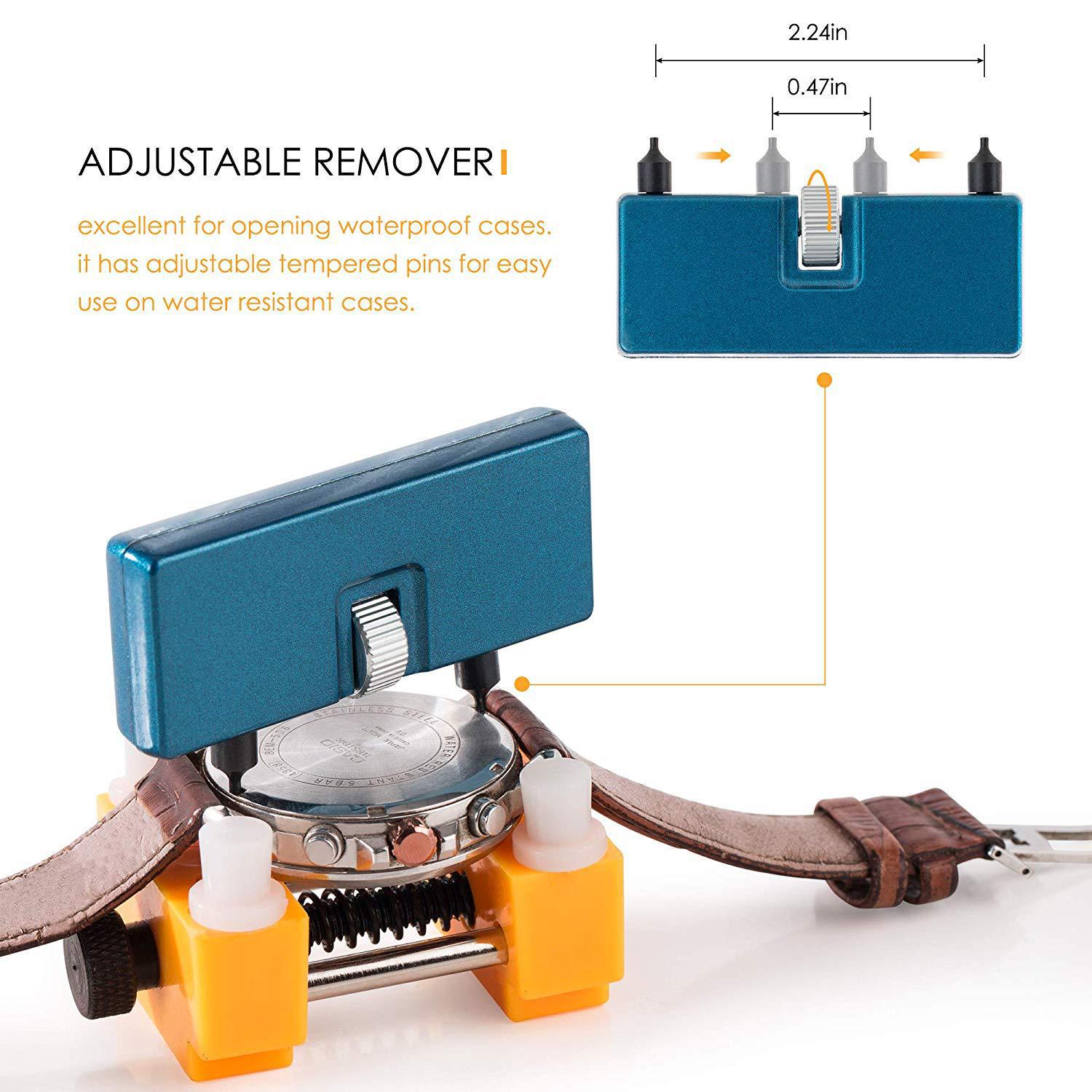 Horlogekast Achterkant Opener  - Watchmaker Repair Tool Kit Case Opener recensie en prijs