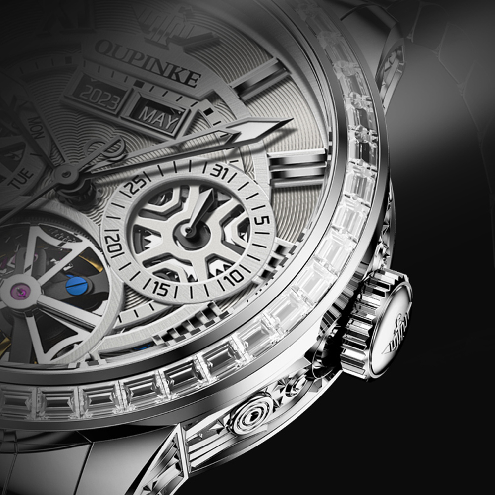 Oupinke Skelet Mechanisch Horl - Skeleton Automatic Watch Luxury Tourbillon recensie en prijs