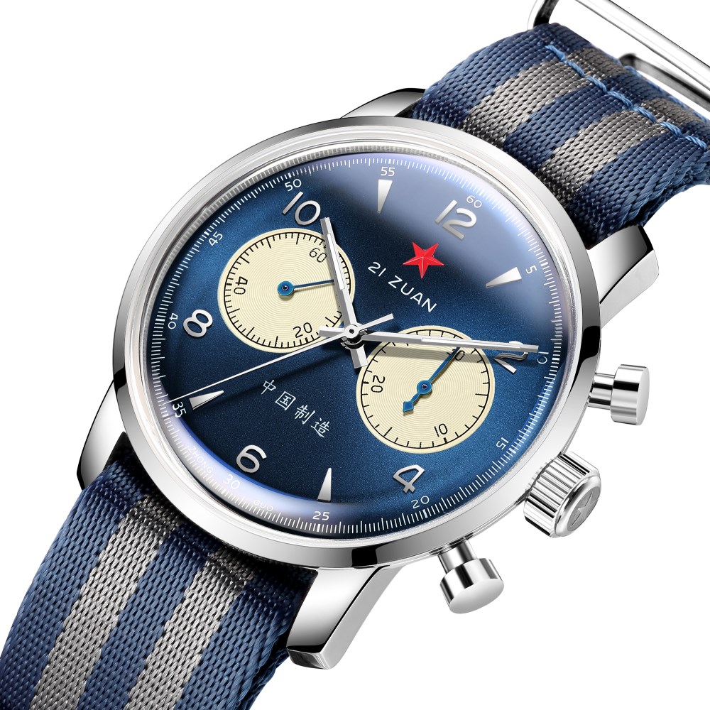 SEAKOSS 1963 Retro Pilot Chron - Chronograph Mechanical Watch Seagull 1963 recensie en prijs