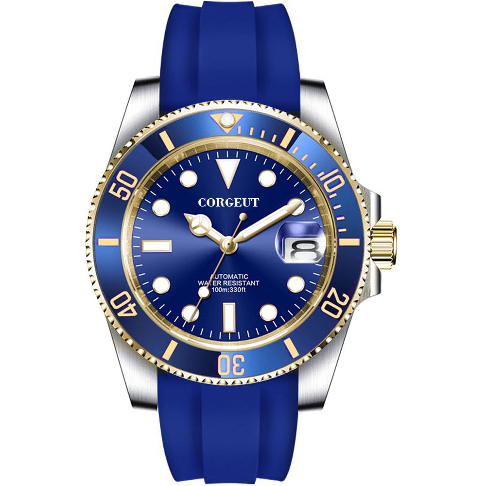 Corgeut Fashion Japan 24 juwel - Men Mechanical Watch Sapphire Crystal recensie en prijs