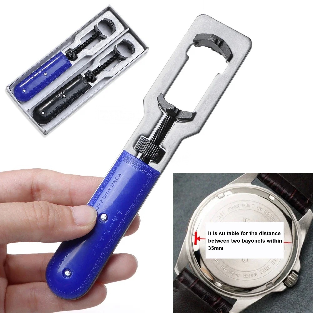 14-35mm Verstelbare Horlogekas - Watchmaker Repair Tool Kit Case Opener recensie en prijs