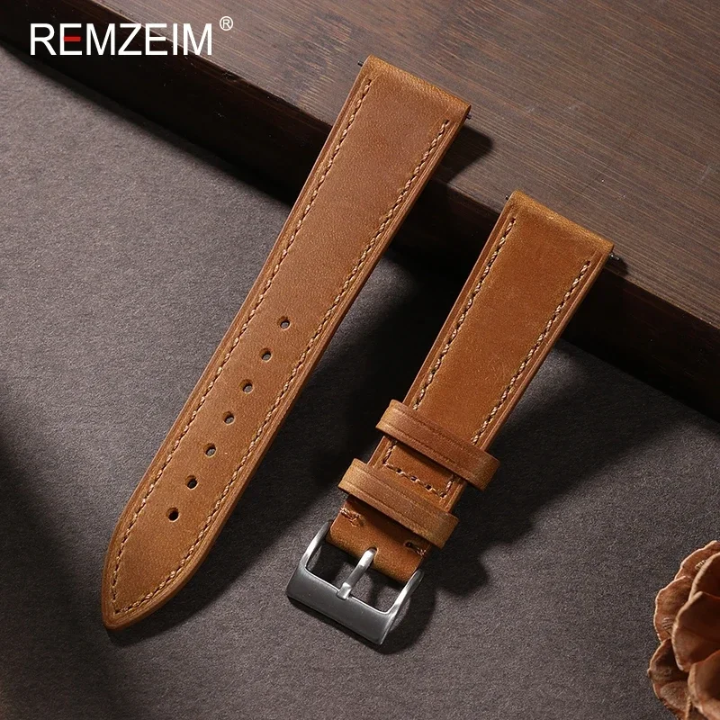 Gekke Paard Quick Release Lede - Leather Watch Strap Quick Release 20Mm 22Mm recensie en prijs