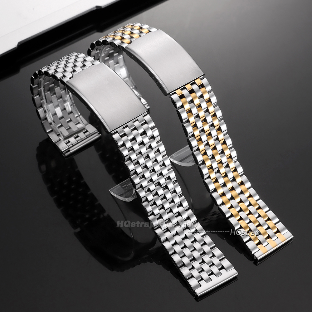 Nieuwe roestvrijstalen horloge - Solid Stainless Steel Watch Bracelet Jubilee recensie en prijs