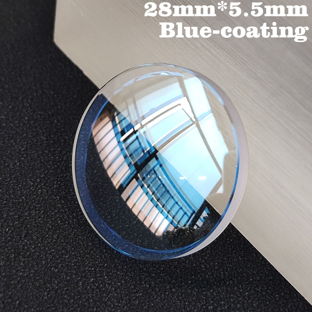 28mm * 5.5mm * 3.3mm Blauw/Roo - Sapphire Watch Crystal Double Domed recensie en prijs