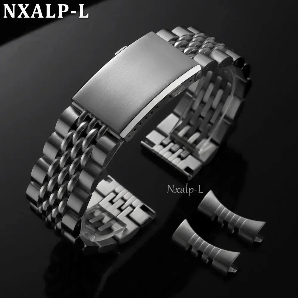 316L massief roestvrijstalen h - Solid Stainless Steel Watch Bracelet Jubilee recensie en prijs