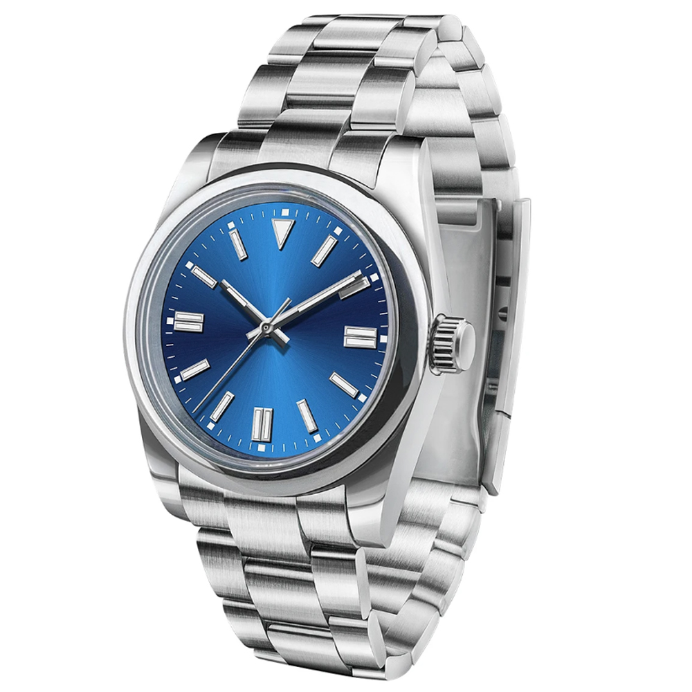Aangepast logo herenhorloge sa - Men Mechanical Watch Sapphire Crystal recensie en prijs