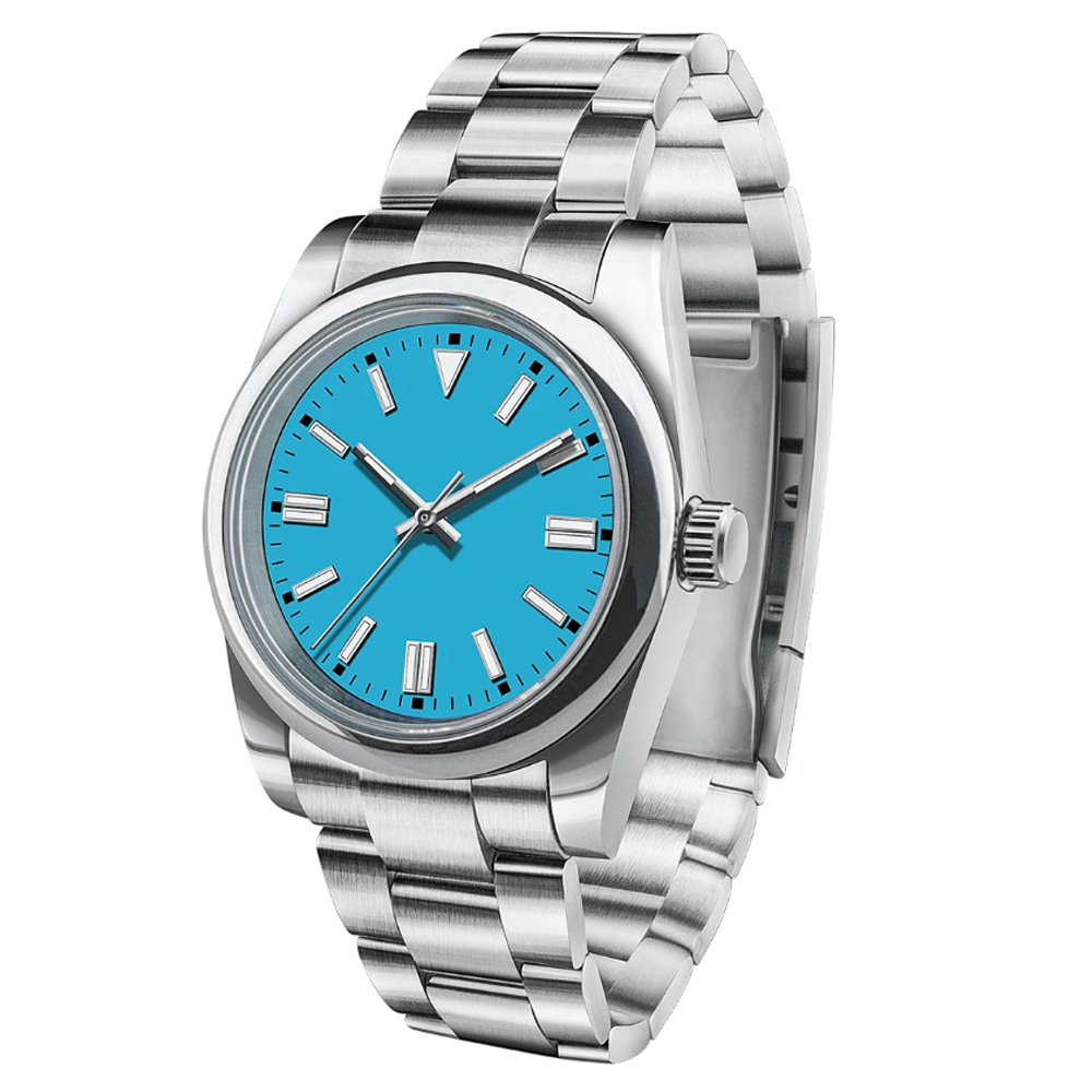 Aangepast logo herenhorloge sa - Men Mechanical Watch Sapphire Crystal recensie en prijs